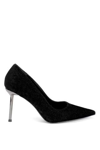 Miss Park Moda PM439 K973-1 Kadın Klasik Topuklu Ayakkabı Siyah