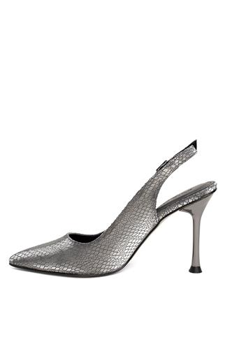 Miss Park Moda PM450 K099/2 Kadın Topuklu Ayakkabı Platin