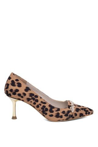 Miss Park Moda PM450 K306 Kadın Klasik Topuklu Ayakkabı Siyah