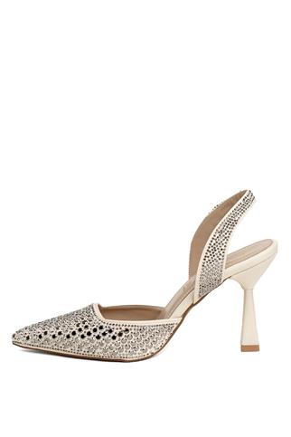 Miss Park Moda PM456 K002 Kadın Abiye Ayakkabı Ten