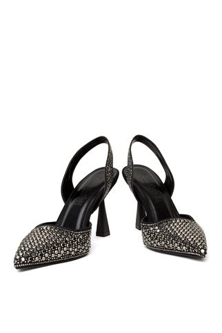 Miss Park Moda PM456 K002 Kadın Abiye Ayakkabı Siyah