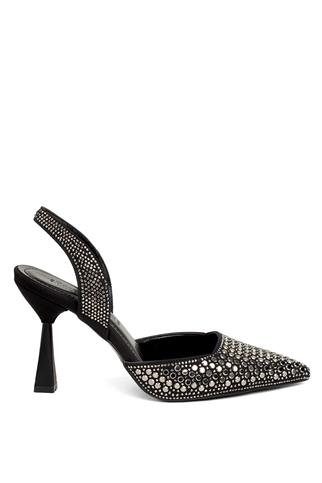 Miss Park Moda PM456 K002 Kadın Abiye Ayakkabı Siyah