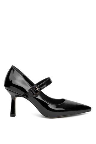 Miss Park Moda PM537 K208 Kadın Klasik Topuklu Ayakkabı Siyah