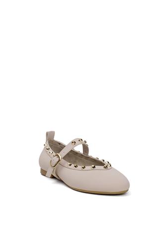 Miss Park Moda PM567 K841 Kadın Babet Bej