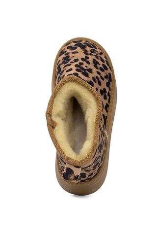 Miss Park Moda PM576 K02-2 Kadın Düz Bot Taba