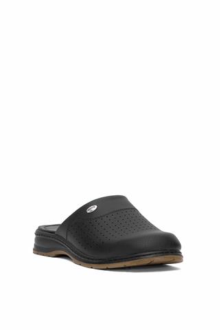 Muya 31020-3652 Sabo Kadın Ortopedik Sabo Terlik Siyah