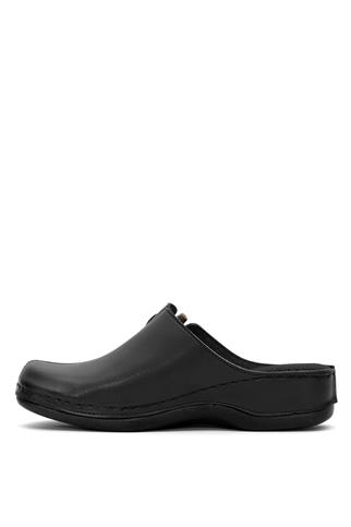 Muya 31106-2861 Freya Kadın Ortopedik Düz Terlik Siyah