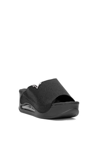 Muya 31212-8401 Aero Ortopedik Dolgu Topuk Terlik Siyah