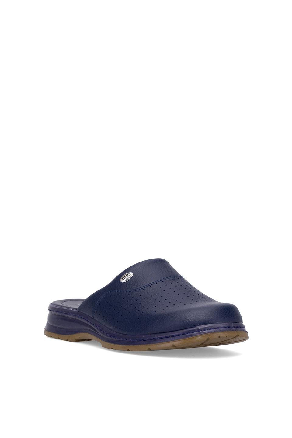 Muya 31320-3651 Sabo Erkek Ortopedik Sabo Terlik Lacivert