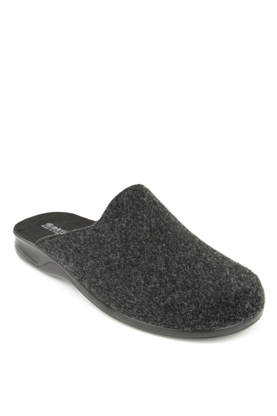 Muya 31804-3075 Arven Erkek Ortopedik Ev Terliği Füme