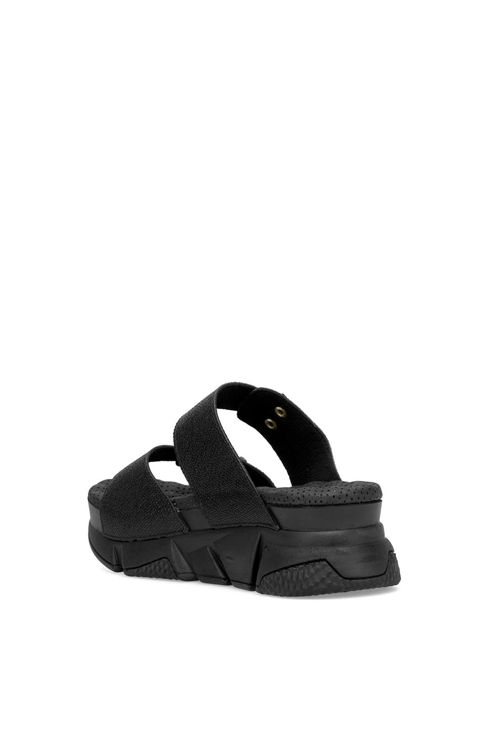 Muya 35244-4018 Kiirus Kadın Ortopedik Terlik Siyah