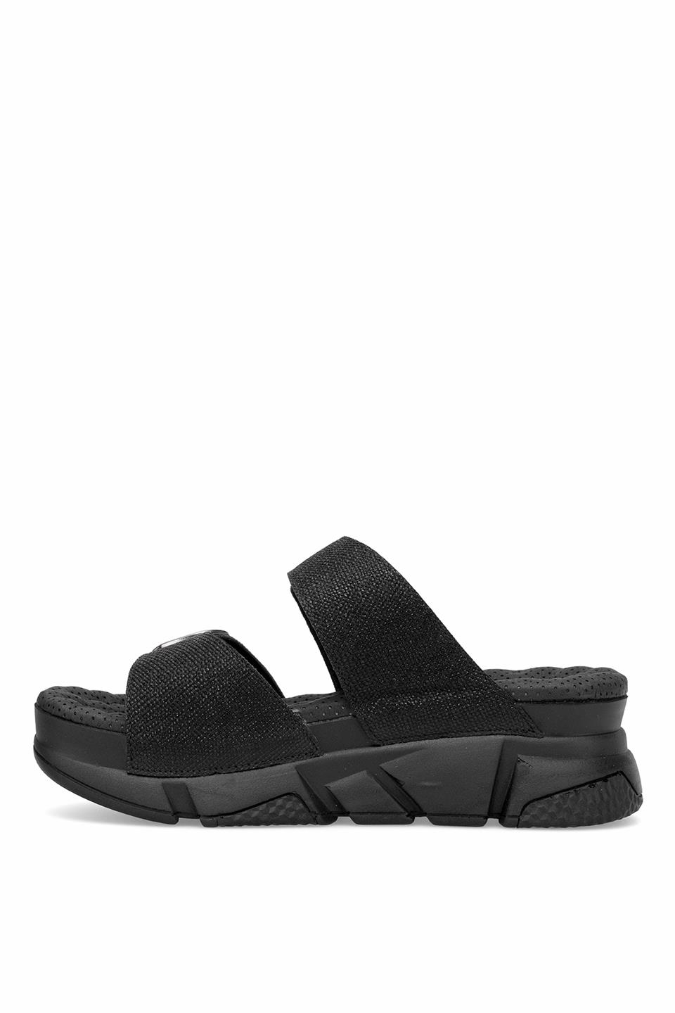 Muya 35244-4018 Kiirus Kadın Ortopedik Terlik Siyah