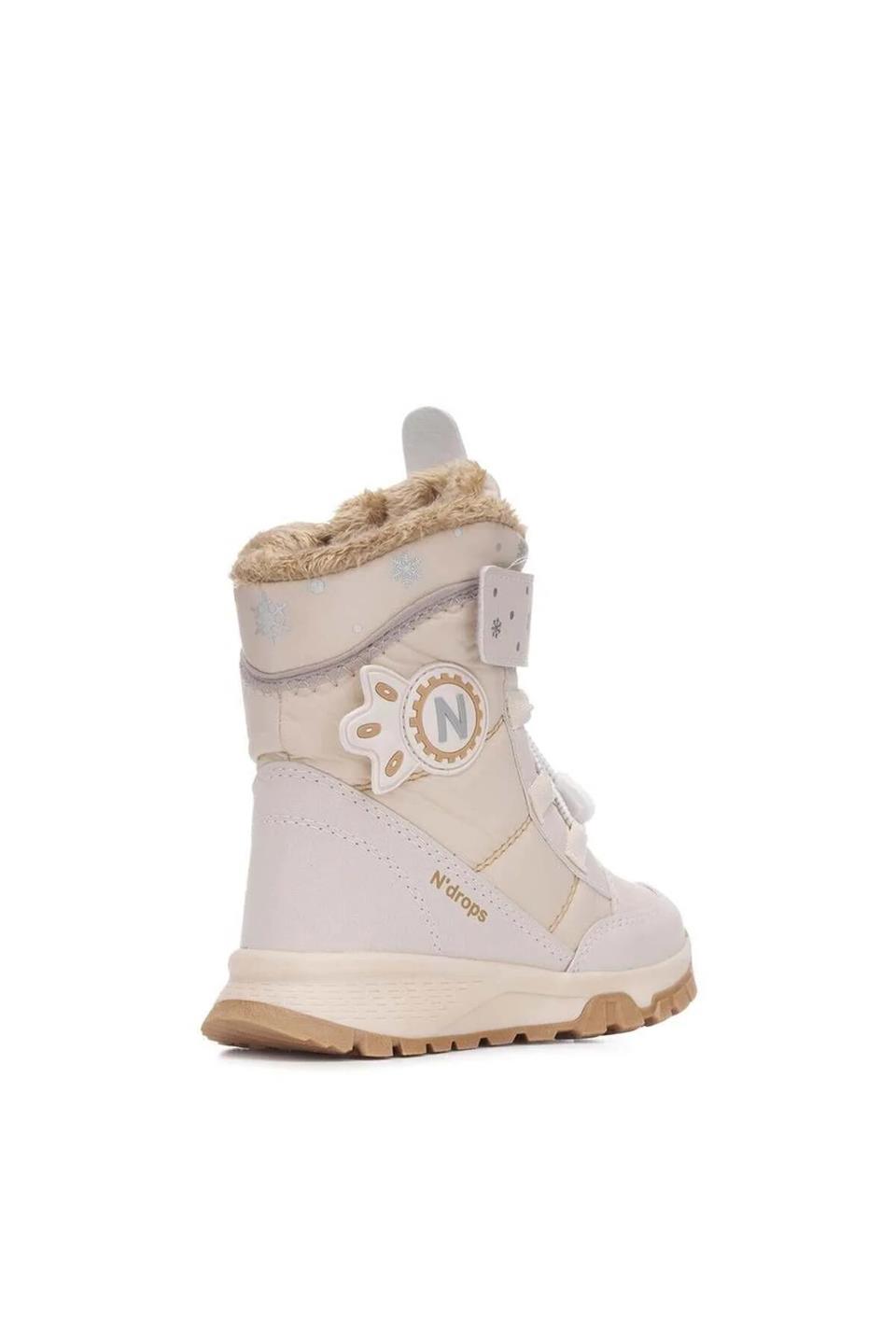 Ndrops YSEYL014 Kız Çocuk Kar Botu Bej