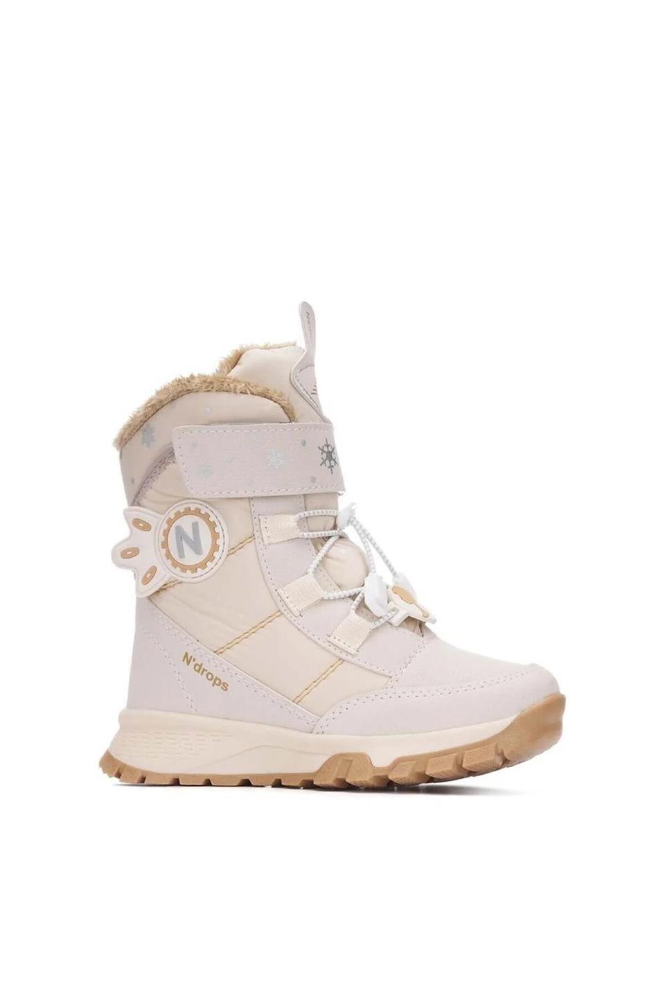 Ndrops YSEYL014 Kız Çocuk Kar Botu Bej