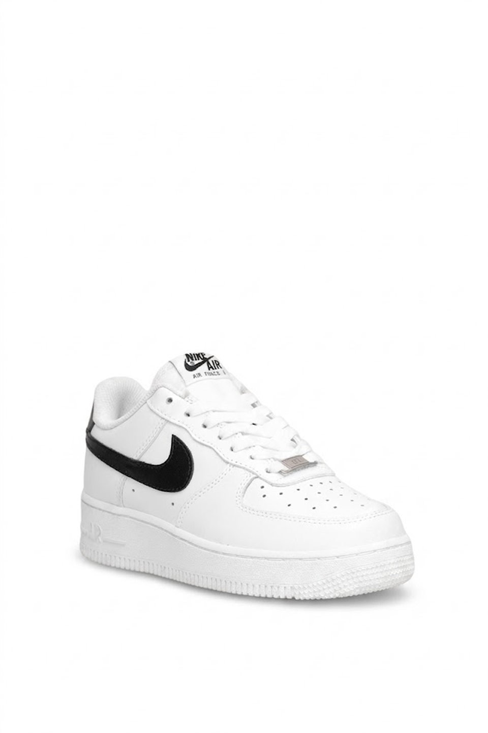 Nike CV2288 Air Force 1 07 Kadın Klasik Sneaker Beyaz - Siyah