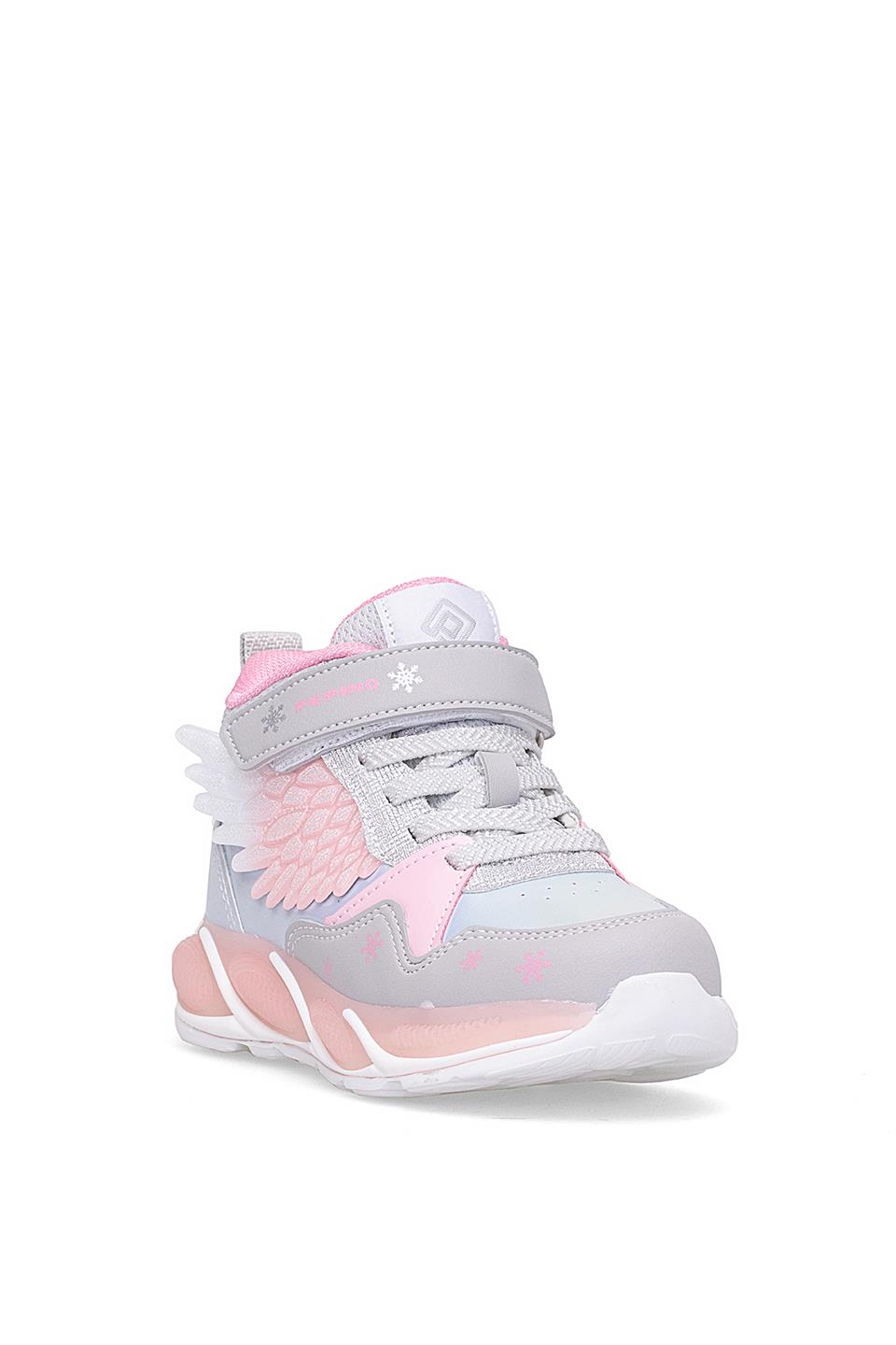 Pepino FK25-2040 Filet Kız Çocuk Sneaker Bot Gümüş