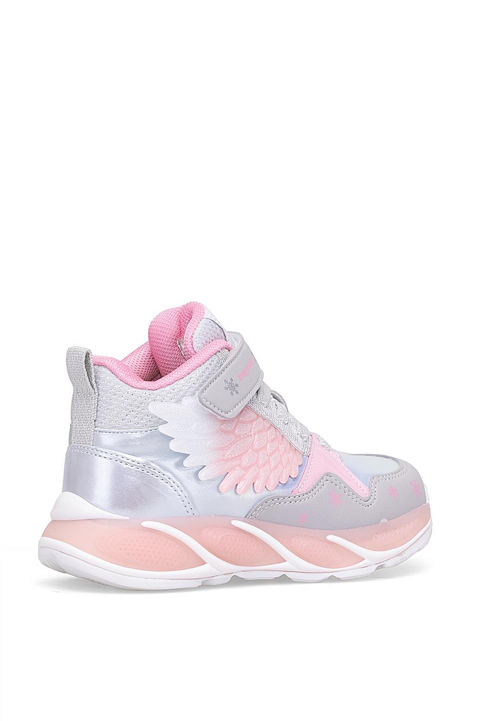 Pepino FK25-2040 Patik Kız Çocuk Sneaker Bot Gümüş