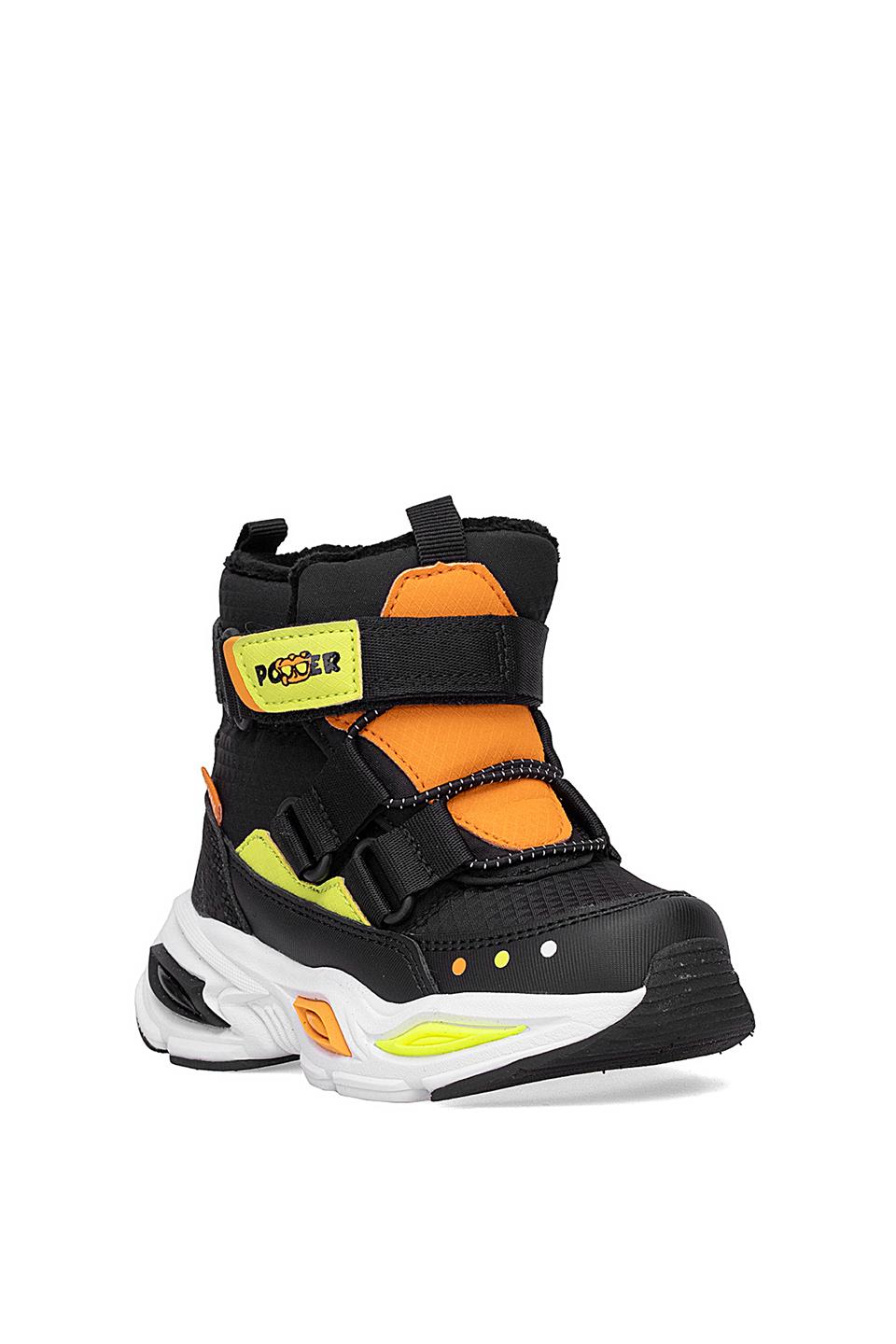 Pepino FK25-2087 Filet Erkek Çocuk Kar Botu Siyah - Sarı