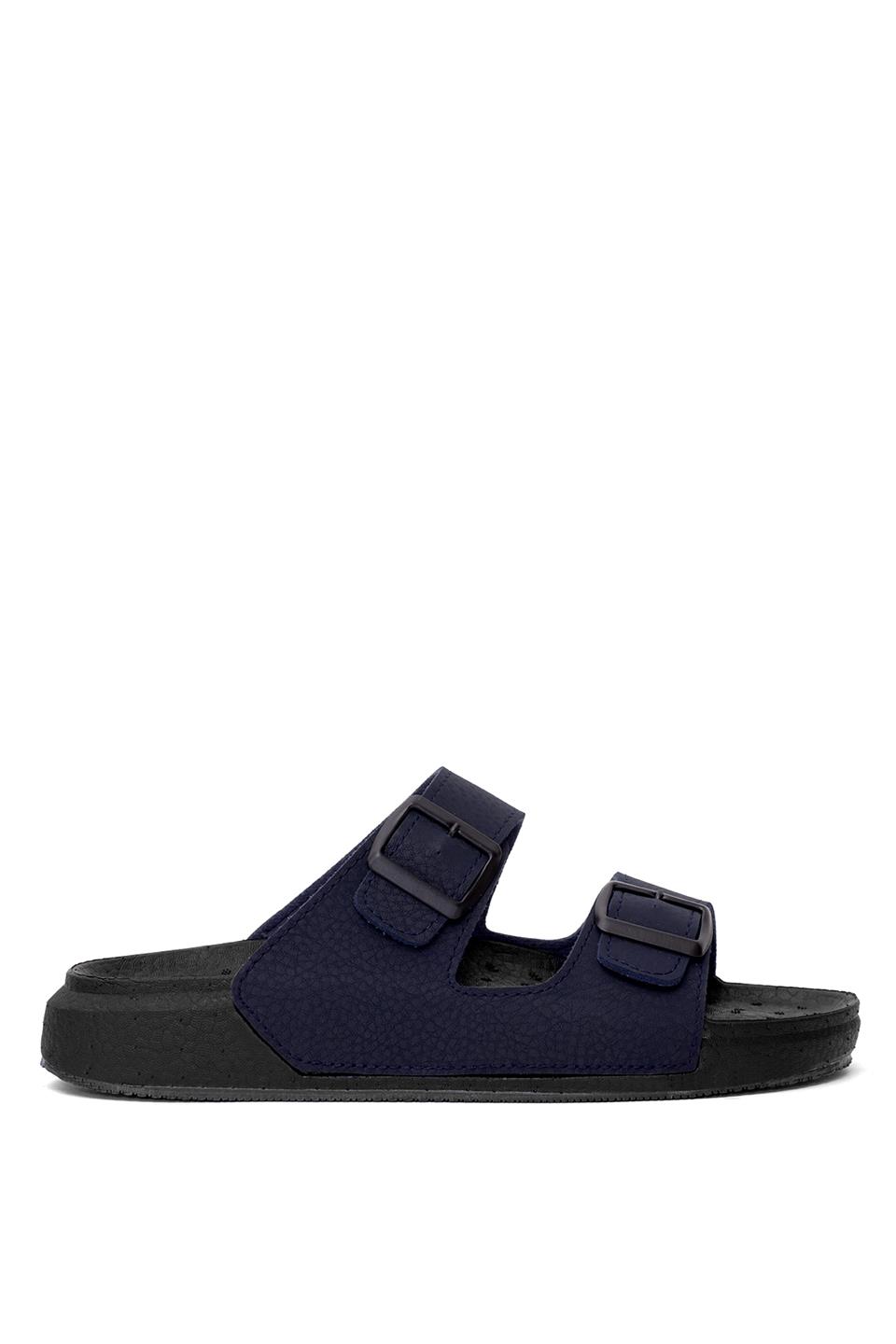 Pierre Cardin PC-7408 Erkek Düz Terlik Lacivert