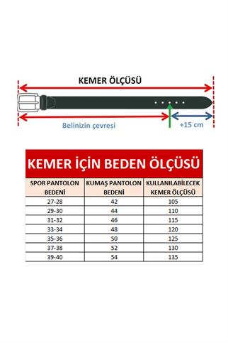 Pierre Cardin PC351 Erkek 3,5 cm Hakiki Deri Kemer Koyu Kahverengi