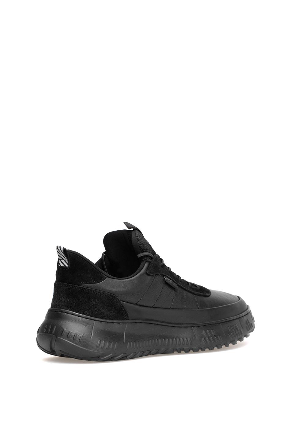 Scootland 152-22487 Erkek Hakiki Deri Casual Ayakkabı Siyah