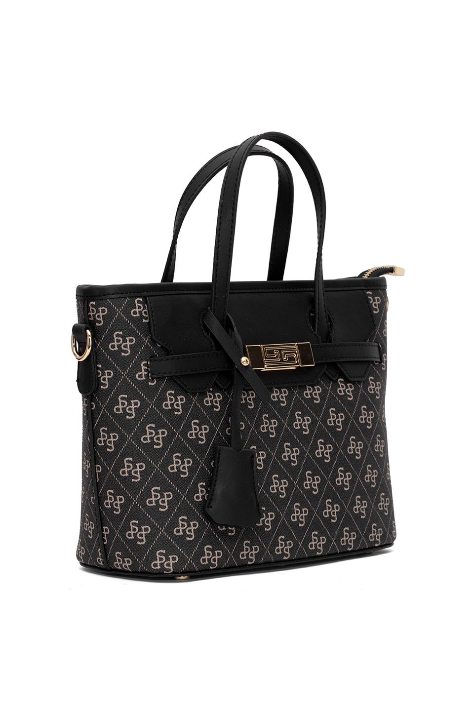 Silver Polo 1185 Kadın El Çantası Siyah