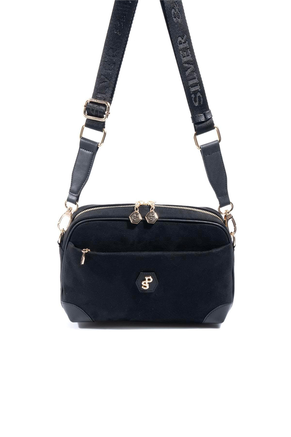 Silver Polo SP1094-M12 Kadın Çapraz Çanta Siyah