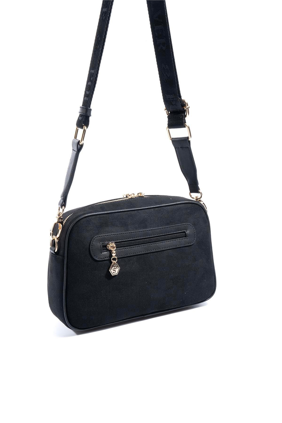 Silver Polo SP1094-M12 Kadın Çapraz Çanta Siyah