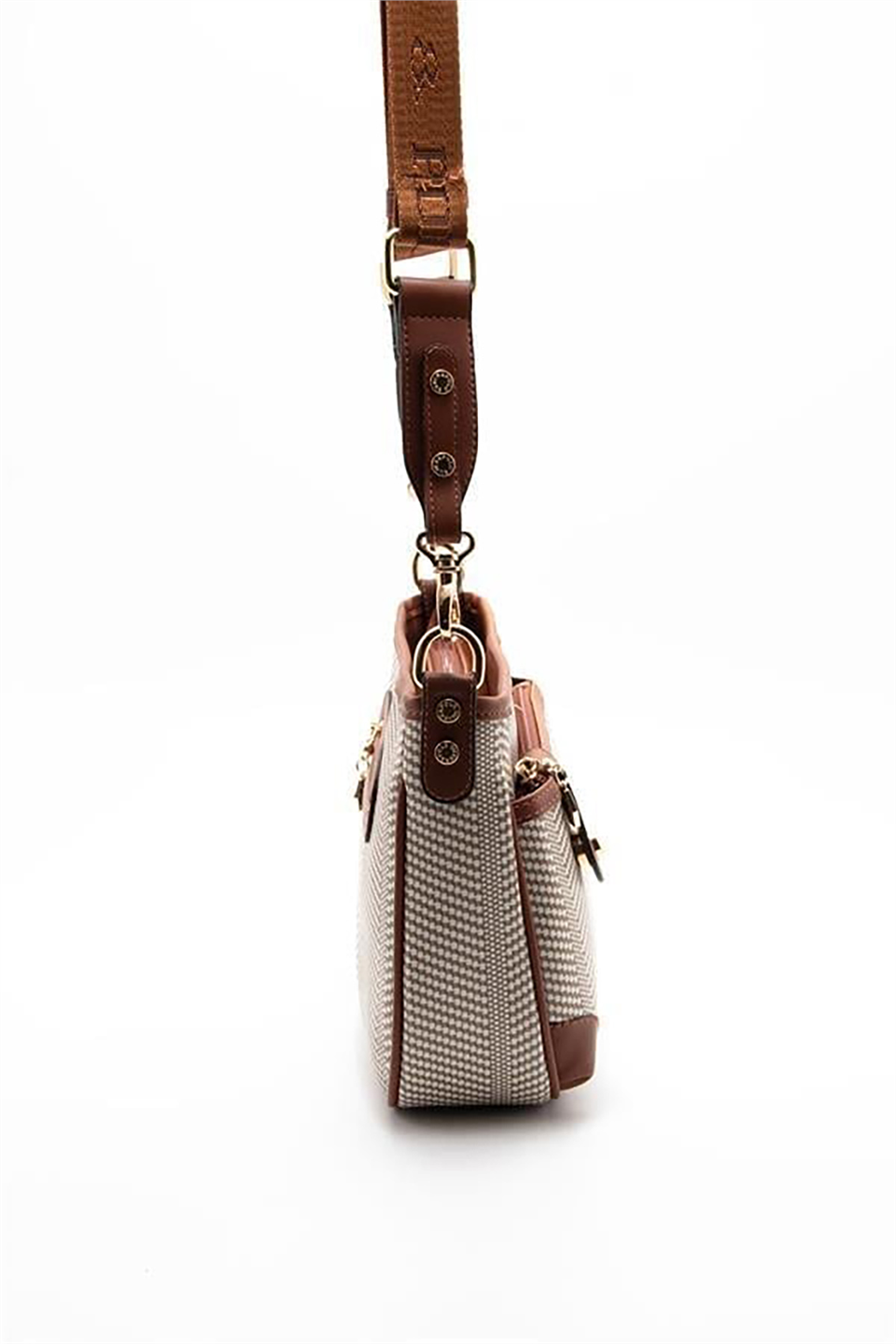 Silver Polo SP1160-M132 Kadın Çapraz Çanta Bej