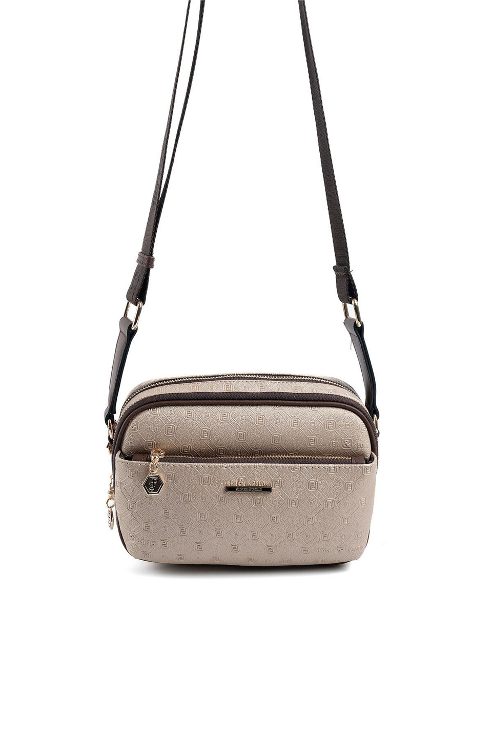 Silver Polo SP1162-M46 Kadın Çapraz Çanta Ten