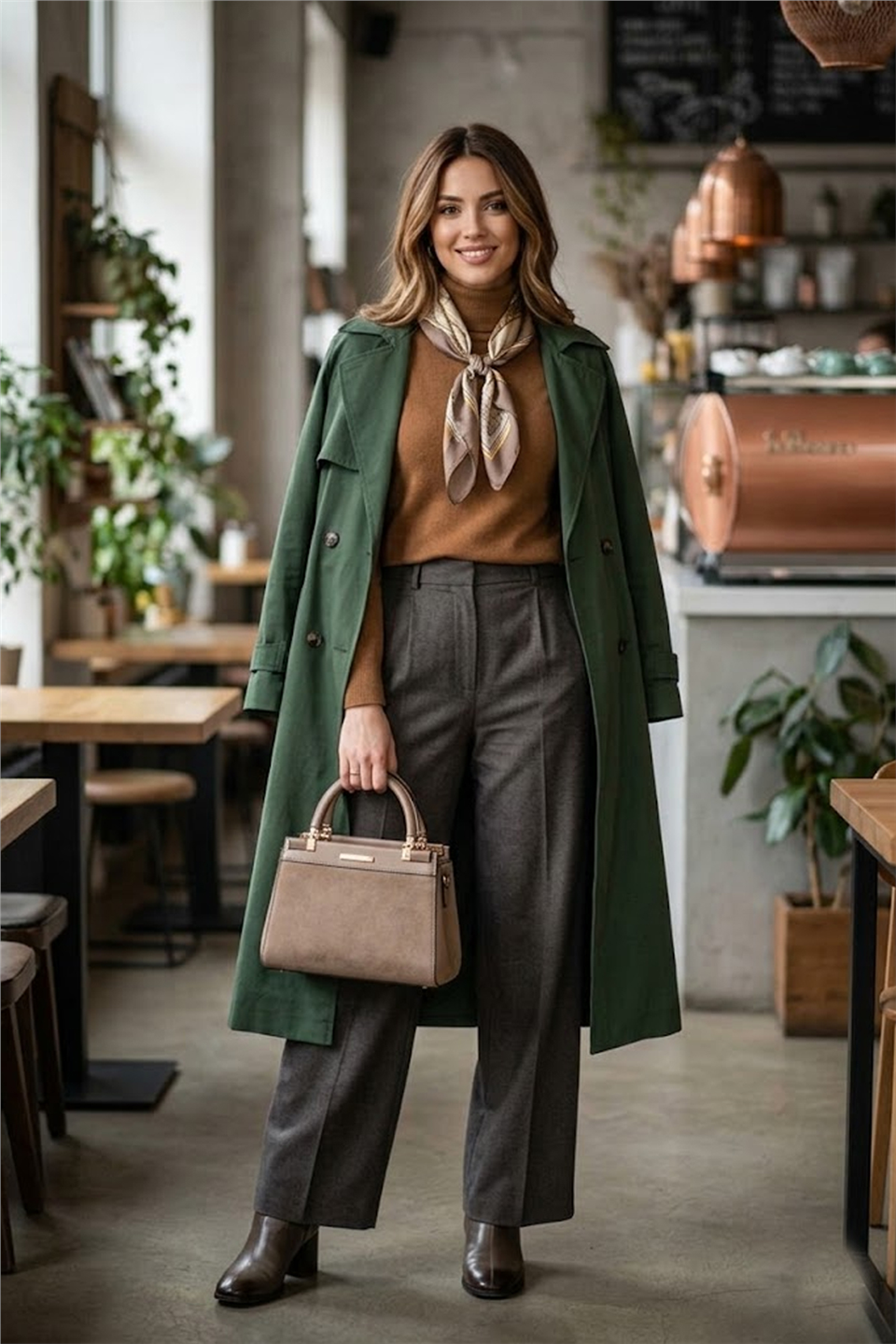 Silver Polo SP1193-M12 Kadın El Çantası Vizon