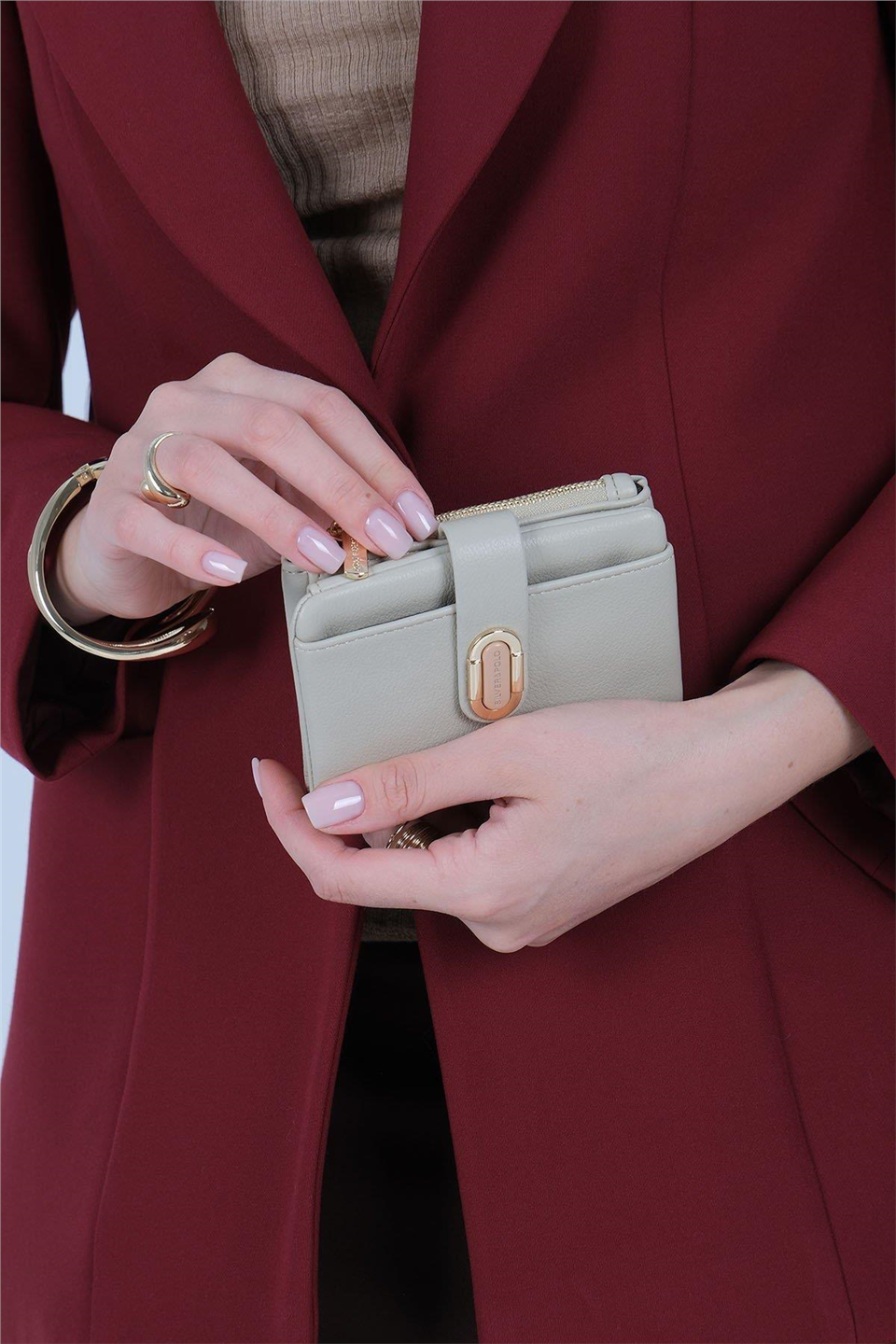 Silver Polo SP1199-M205 Kadın Cüzdan ve Kartlık Yeşil