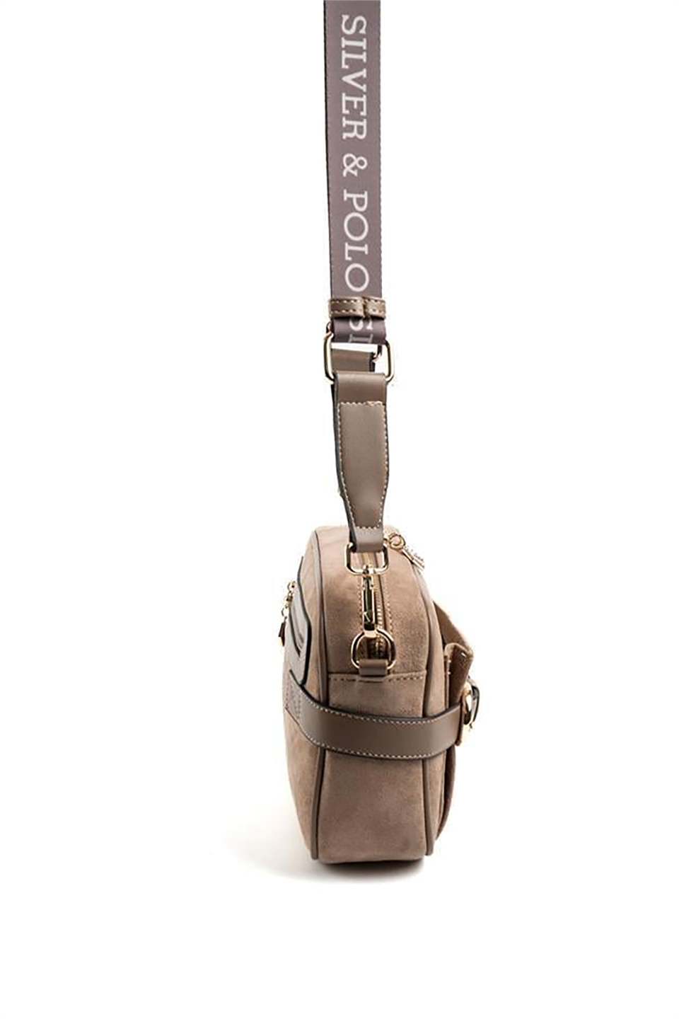 Silver Polo SP1256-M12 Kadın Çapraz Çanta Vizon