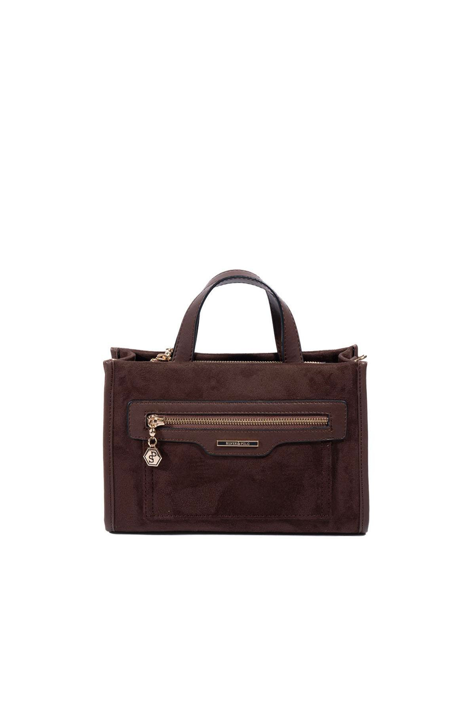 Silver Polo SP1271-M12 Kadın El Çantası Kahverengi