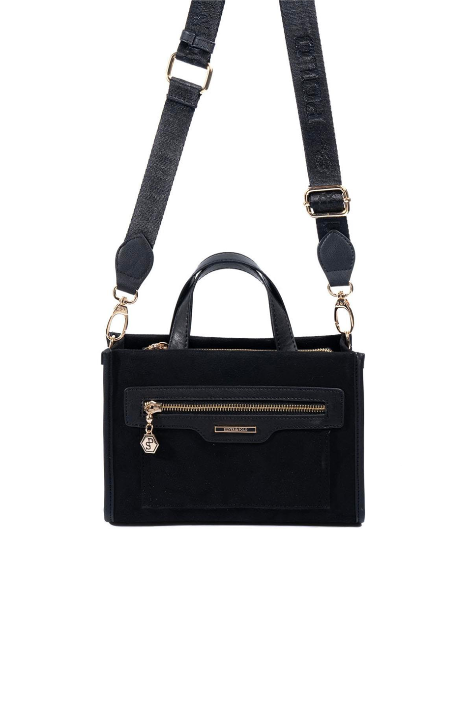 Silver Polo SP1271-M12 Kadın El Çantası Siyah