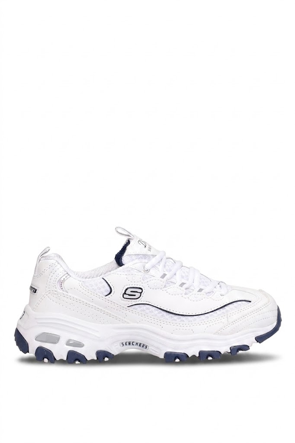 Skechers D-Lites SN9999863 Kadın Klasik Sneaker Beyaz