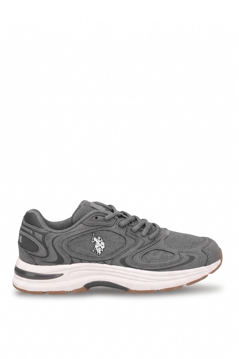 U.S. Polo Assn. 102695638 6F Savon Erkek 6PR Klasik Sneaker Gri