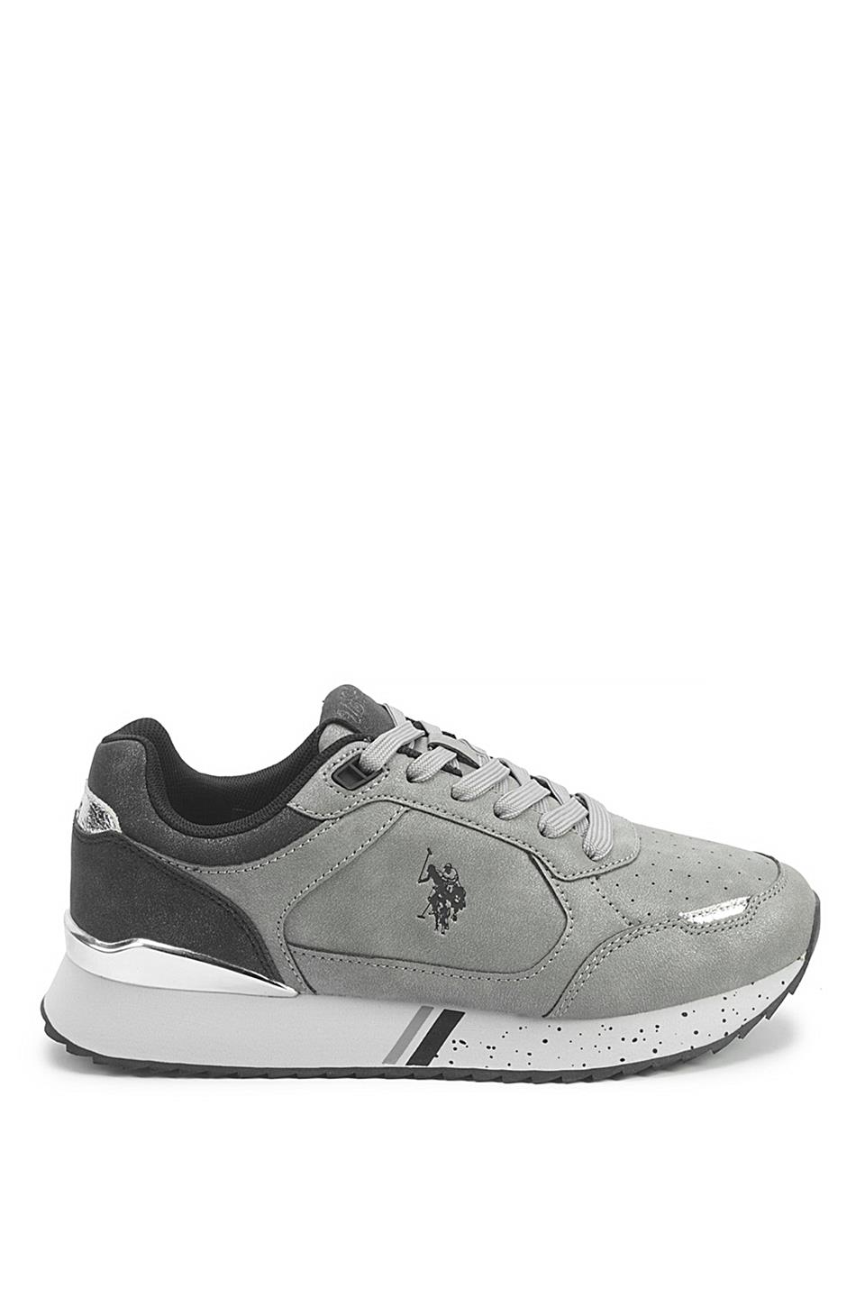U.S. Polo Assn. A102030056 5F Line 5PR Kadın Klasik Sneaker Füme