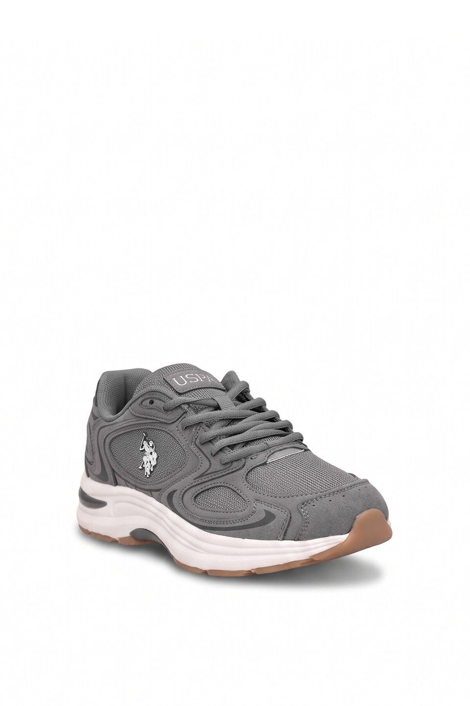 U.S. Polo Assn. 102695638 6F Savon Erkek 6PR Klasik Sneaker Gri