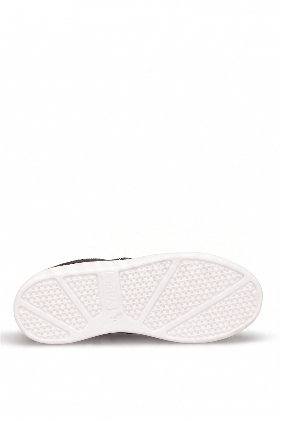 U.S. Polo Assn. A101946743 5F Exxy 5PR Kadın Klasik Sneaker Siyah - Beyaz