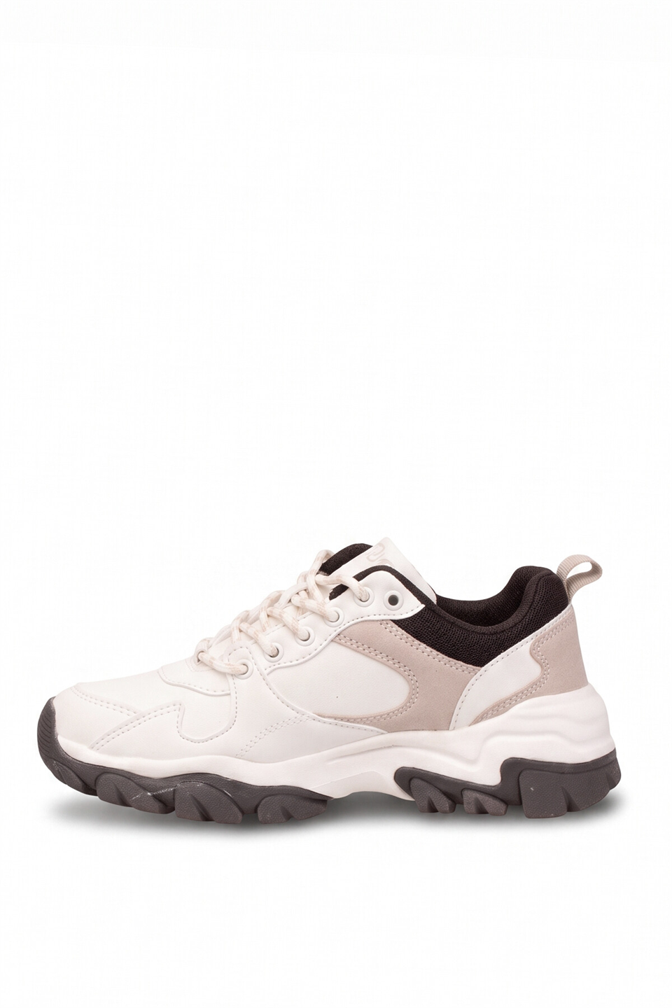 U.S. Polo Assn. 102695902 6F Tracky Kadın 6PR Klasik Sneaker Bej - Kahverengi