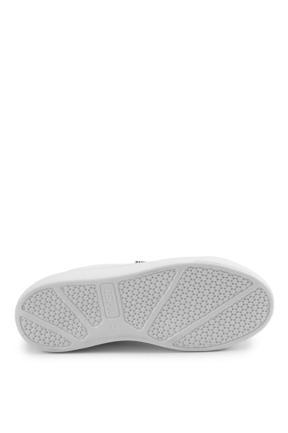 U.S. Polo Assn. A102021411 5F Exxy 5PR Kadın Klasik Sneaker Beyaz