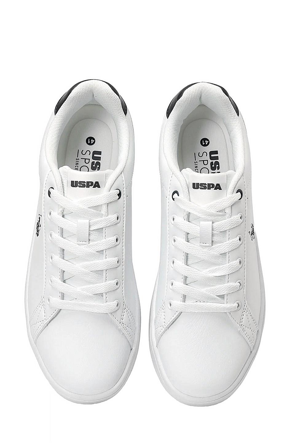 U.S. Polo Assn. A102020954 5W Cost 5PR Erkek Klasik Sneaker Beyaz