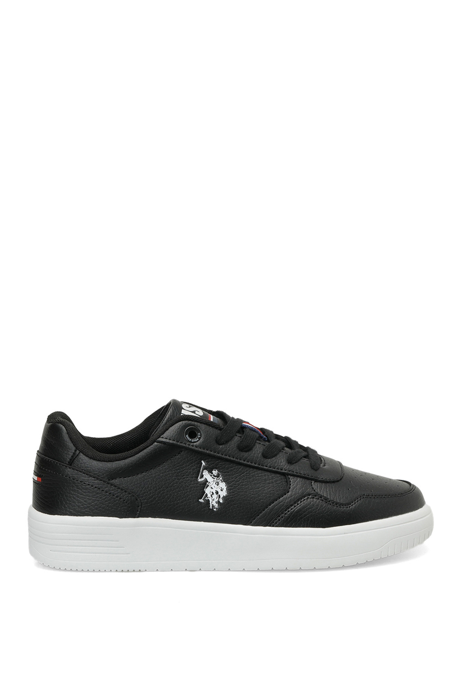 U.S. Polo Assn. 102695703 6F Coster 6PR Erkek Klasik Sneaker Siyah