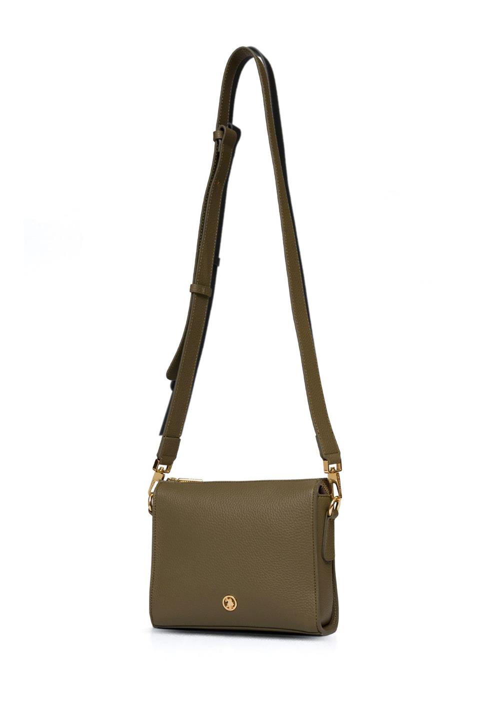 U.S. Polo Assn. US25204 Kadın Omuz Çantası Haki