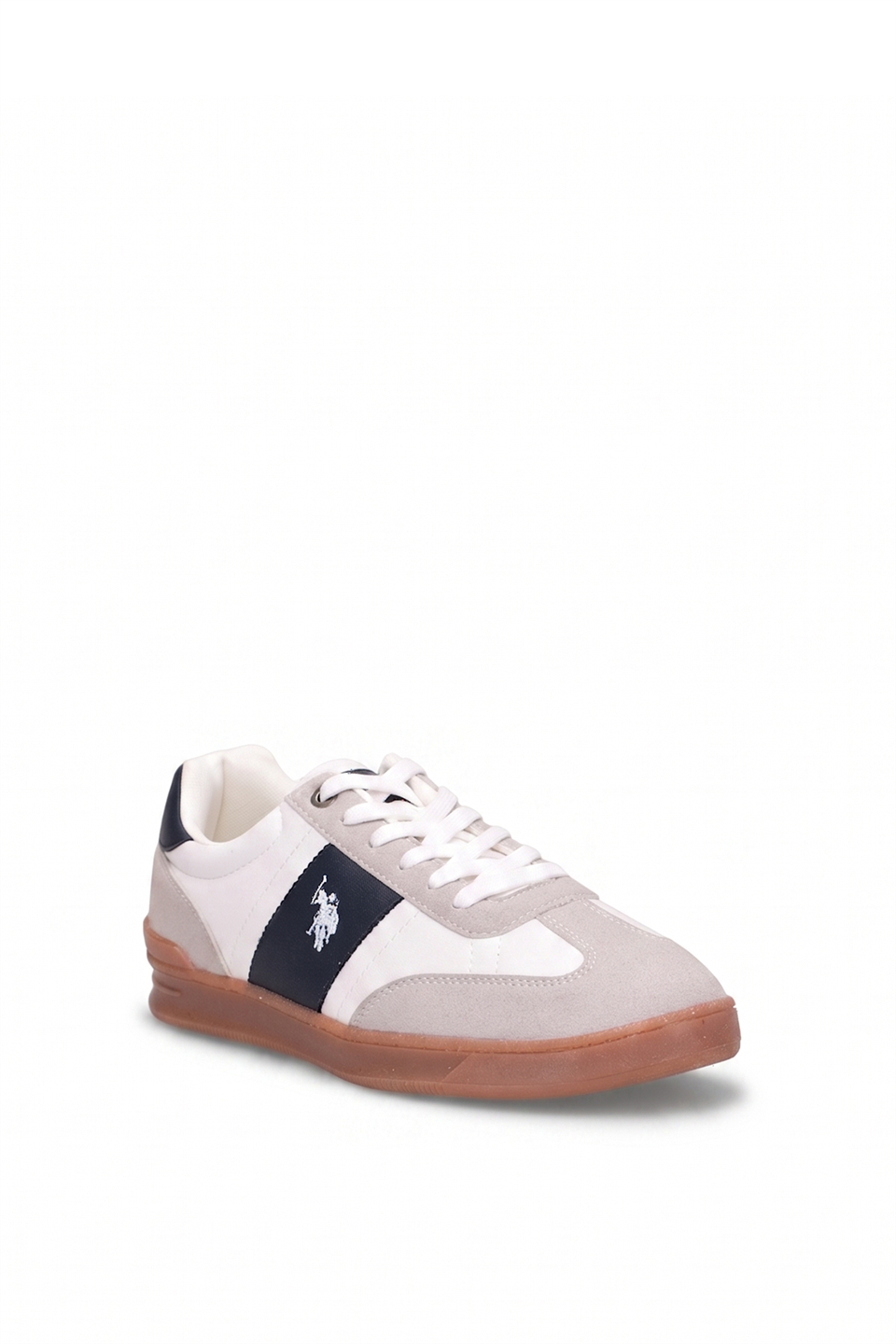 U.S. Polo Assn. 102695624 6F Hevil  6PR Erkek Klasik Sneaker Beyaz