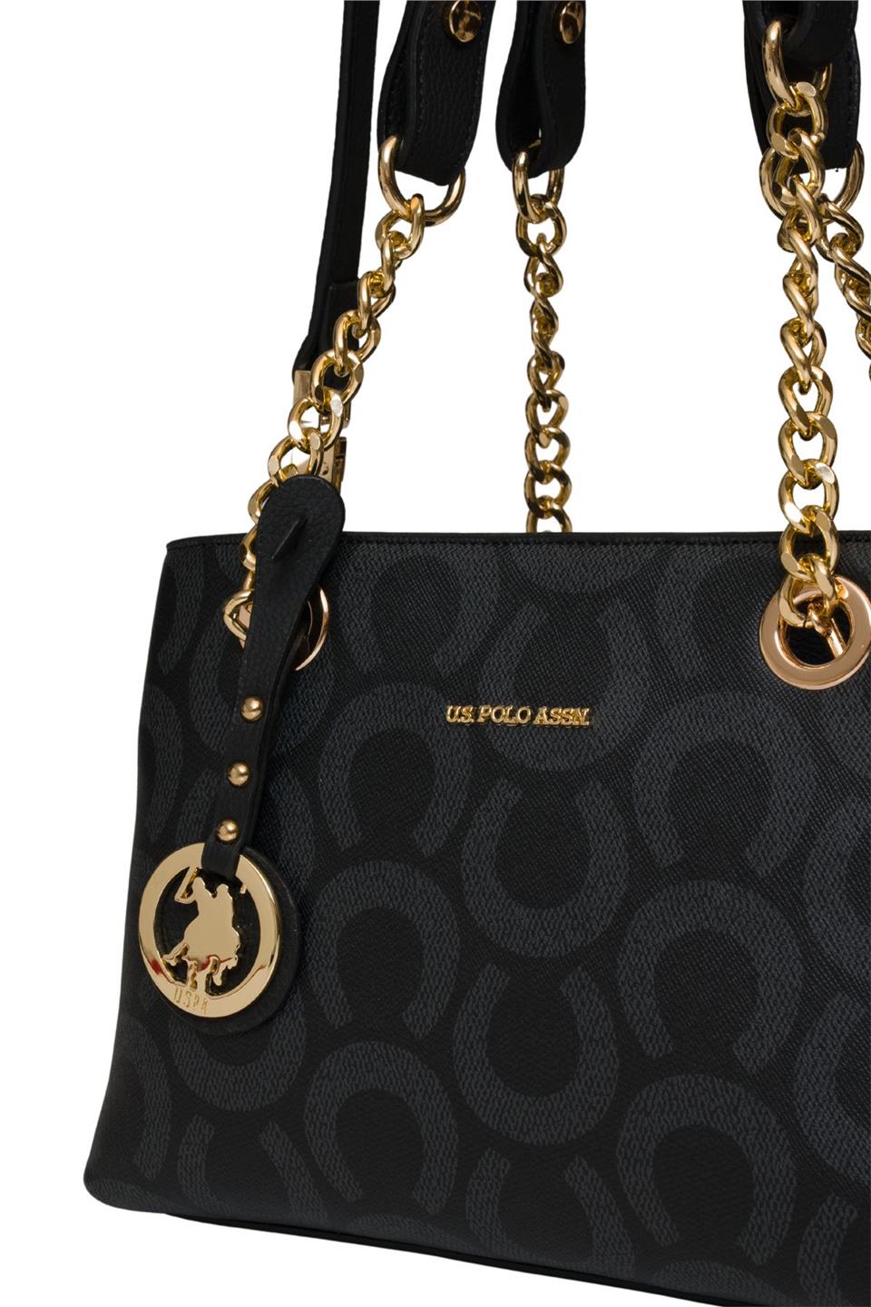 U.S. Polo Assn. US25166 Kadın Omuz Çantası Siyah
