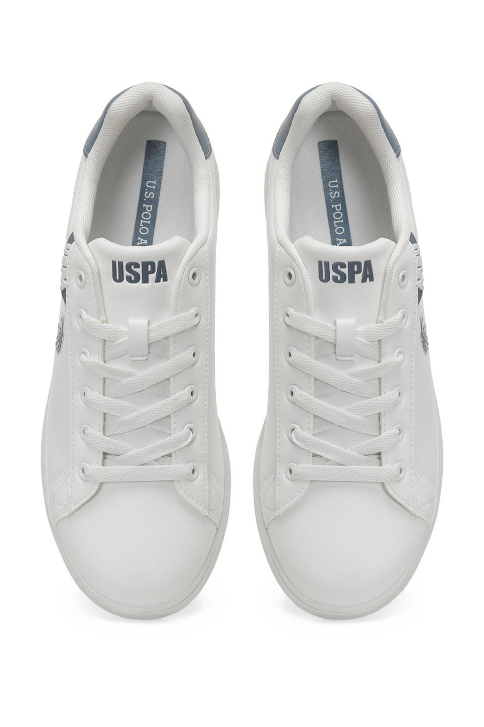 U.S. Polo Assn. 102156924 6M Costa 6FX Erkek Klasik Sneaker Beyaz - Mavi