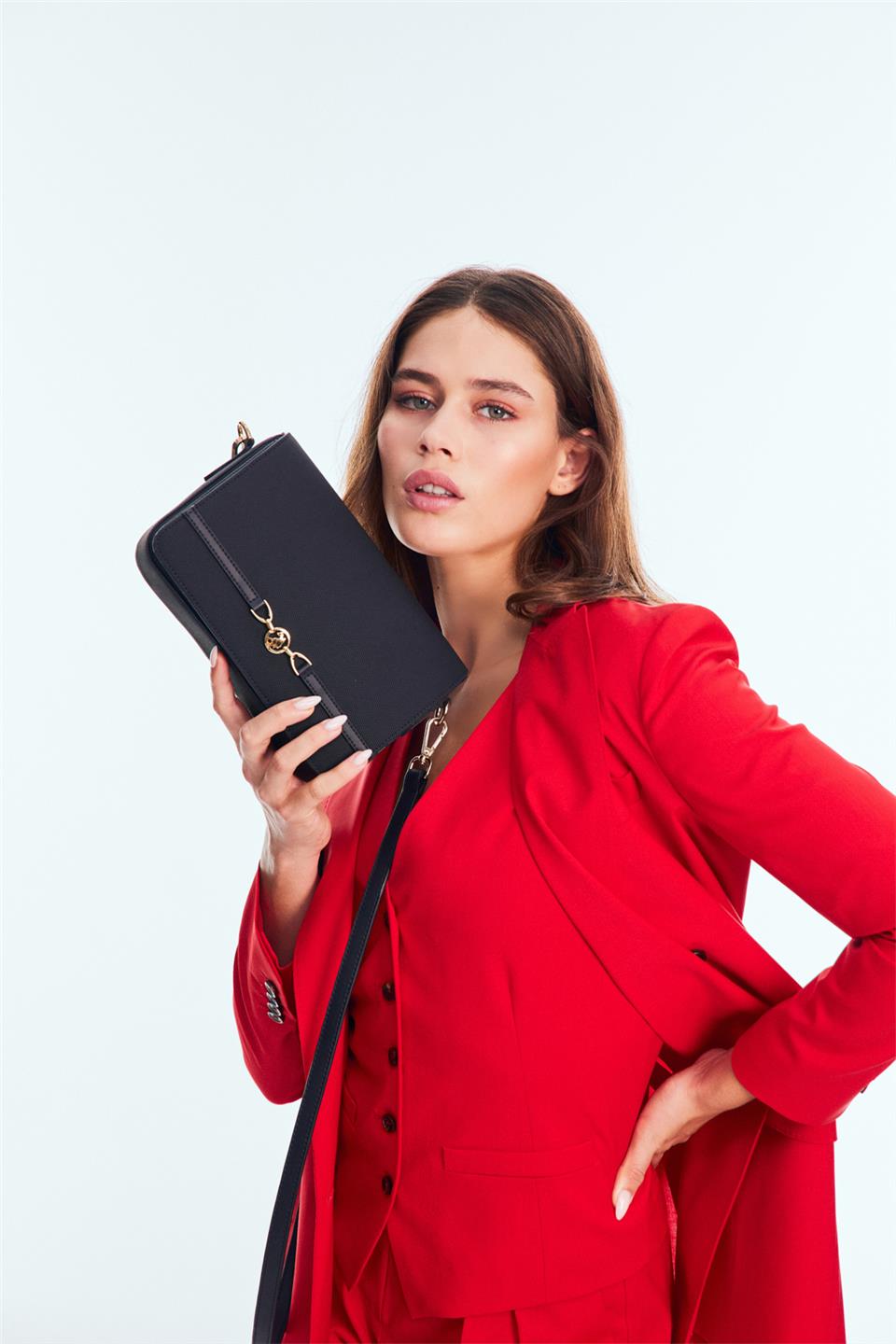 U.S. Polo Assn. US25235 Kadın Çapraz Çanta Siyah