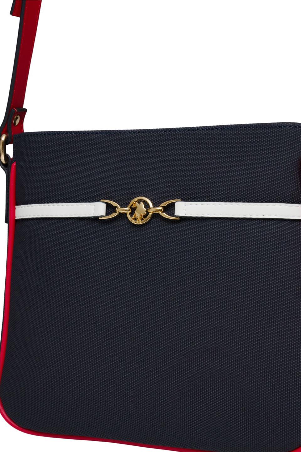 U.S. Polo Assn. US25236 Kadın Çapraz Çanta Lacivert - Kırmızı